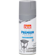 Do it Best Premium Enamel 12 Oz. Gloss Spray Paint  Medium Gray