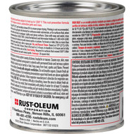Rust-Oleum Flat High Heat Enamel  BBQ Black  1/2 Pt.