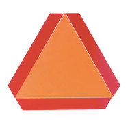 Safety Vehicle Emblem 16 In. x 14 In. Slow Moving Vehicle Emblem  Decal