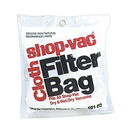Shop Vac Cloth Larger Debris Dry Pick-Up Vacuum Filter