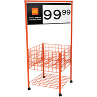 Sunbelt Plastic 36 In. x 15 In. Double Sided Dump Bin Sign Board