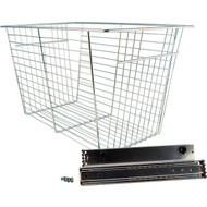 FreedomRail 13 In. Chrome Basket
