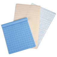 Homz 15-1/2 In. x 27-1/2 In. White Bath Mat