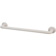 Homz 24 In. White Plastic Towel Bar