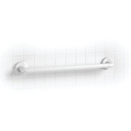 Homz 18 In. White Plastic Towel Bar