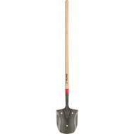 Truper Tru Tough 48 In. Wood Handle Round Point Rice Shovel