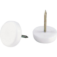 Do it 3/4 In. Plastic Round Nail on Furniture Glide (4-Pack)
