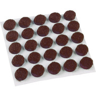 Do it 3/8 In. Brown Self Adhesive Felt Pads  (75-Count)