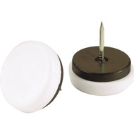 Do it 3/4 In. Round Nail on Furniture Glide with Rubber Cushion (4-Pack)