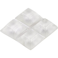 Do it 3/4 In. Square Opaque Furniture Bumpers (12-Count)