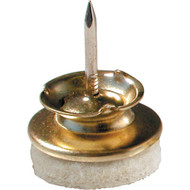 Do it 1 In. Round Swivel Nail on Furniture Glide  (4-Pack)