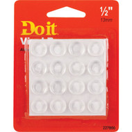 Do it 1/2 In. Round Vinyl Non-Skid Pad  (16-Count)
