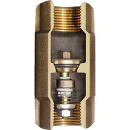Simmons 2 In. Silicon Bronze Lead Free Check Valve