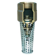 Simmons 3/4 In. Silicon Bronze Foot Valve  Lead Free