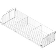 Southern Imperial 48 In. W. x 9 In. H. x 16 In. D. Chrome Basket Display Fixture