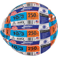 Romex 250 Ft. 10/3 Solid Orange NMW/G Electrical Wire