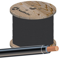 Southwire 500 Ft. 4 AWG Stranded Black THHN Electrical Wire