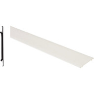 Screen-Tight 3-1/2 In. W. x 8 Ft. L. White Vinyl Cap Component