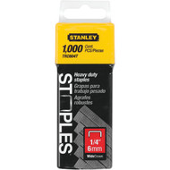 Stanley Heavy-Duty Wide Crown Staple 1/4 In. (1000-Pack)