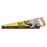 Stanley 20 In. L. Blade 9 PPI Hardwood Handle Hand Saw
