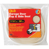 Do it 1-3/4 In. x 30 Ft. White Vinyl Garage Door Top And Side Seal