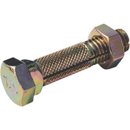 Tie Down 6 In. Zinc Plated Metal Slotted Bolt With Nut (8-Pack)