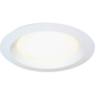 Thomas 6 In. White Enclosed Recessed Fixture Trim