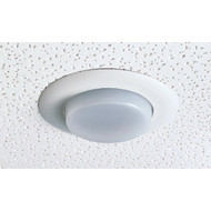Thomas 6 In. White Drop Opal Recessed Fixture Trim