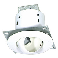 Thomas 5 In. New Construction/Remodel Non-IC Rated White Eyeball Recessed Light Kit