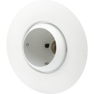 Thomas 5 In. White Eyeball Recessed Fixture Trim