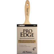 Linzer Pro Edge 4 In. Flat Wall Paint Brush
