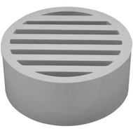 Genova Hub-Fit 4 In. PVC  Vinyl Floor Strainer
