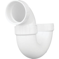 Charlotte Pipe 2 In. White PVC P-Trap