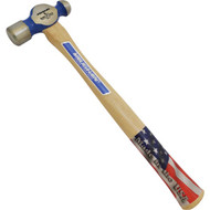Vaughan 8 Oz. Steel Ball Peen Hammer with Hickory Handle
