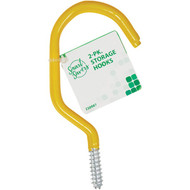 Smart Savers Screw-In Vinyl Coated Large Storage Hook