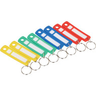 Smart Savers 2-1/2 In. Plastic Tag Key Tag  (8-Pack)