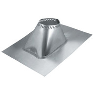 SELKIRK 8 In. Aluminum Adjustable Roof Pipe Flashing  6/12 to 12/12 Roof Pitch
