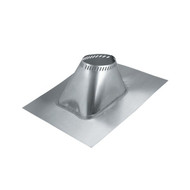 SELKIRK 6 In. Aluminum Adjustable Roof Pipe Flashing  2/12 to 6/12 Roof Pitch