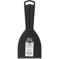 Best Look 3 In. V-Notch Plastic Adhesive Spreader