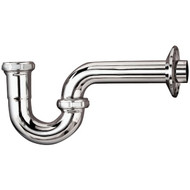 Do it 1-1/2 In. x 1-1/2 In. Chrome-Plated 20 Gauge Brass P-Trap