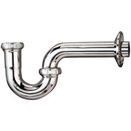 Do it 1-1/2 In. x 1-1/2 In. Chrome-Plated 17 Gauge Brass P-Trap