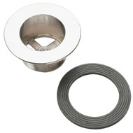 Do it 1-1/2 In. Coarse Waste Shoe Tub Drain Strainer with Chrome Finish