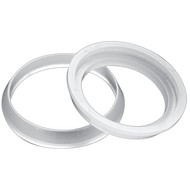 Do it 1-1/4 In. x 1-1/2 In. Clear Poly Slip Joint Washer (2-Pack)