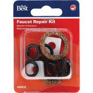 Do it Crane  Replacement Rubber  Plastic  Metal  Fiber Faucet Repair Kit