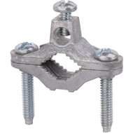 Steel City 1/2 In. to 1 In. #10 to #2 AWG Set Screw Ground Clamp
