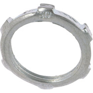 Halex 1-1/2 In. Rigid & IMC Steel Reversible Conduit Locknut (2-Pack)