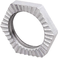 Steel City 3/8 In. Rigid & IMC Plated Steel Conduit Locknut (2-Pack)