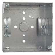 Steel City Screw-On 4 In. x 4 In. Welded Steel Square Box