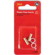 Do it 1/4 In. Brass Compression Insert (2-Pack)