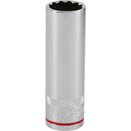 Channellock 1/2 In. Drive 11/16 In. 12-Point Deep Standard Socket